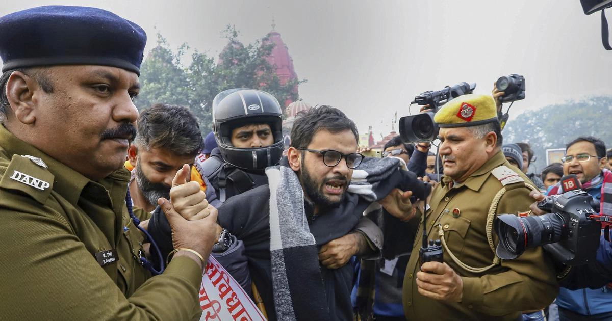 उमर खालिद तो गिरफ्तार किया गया