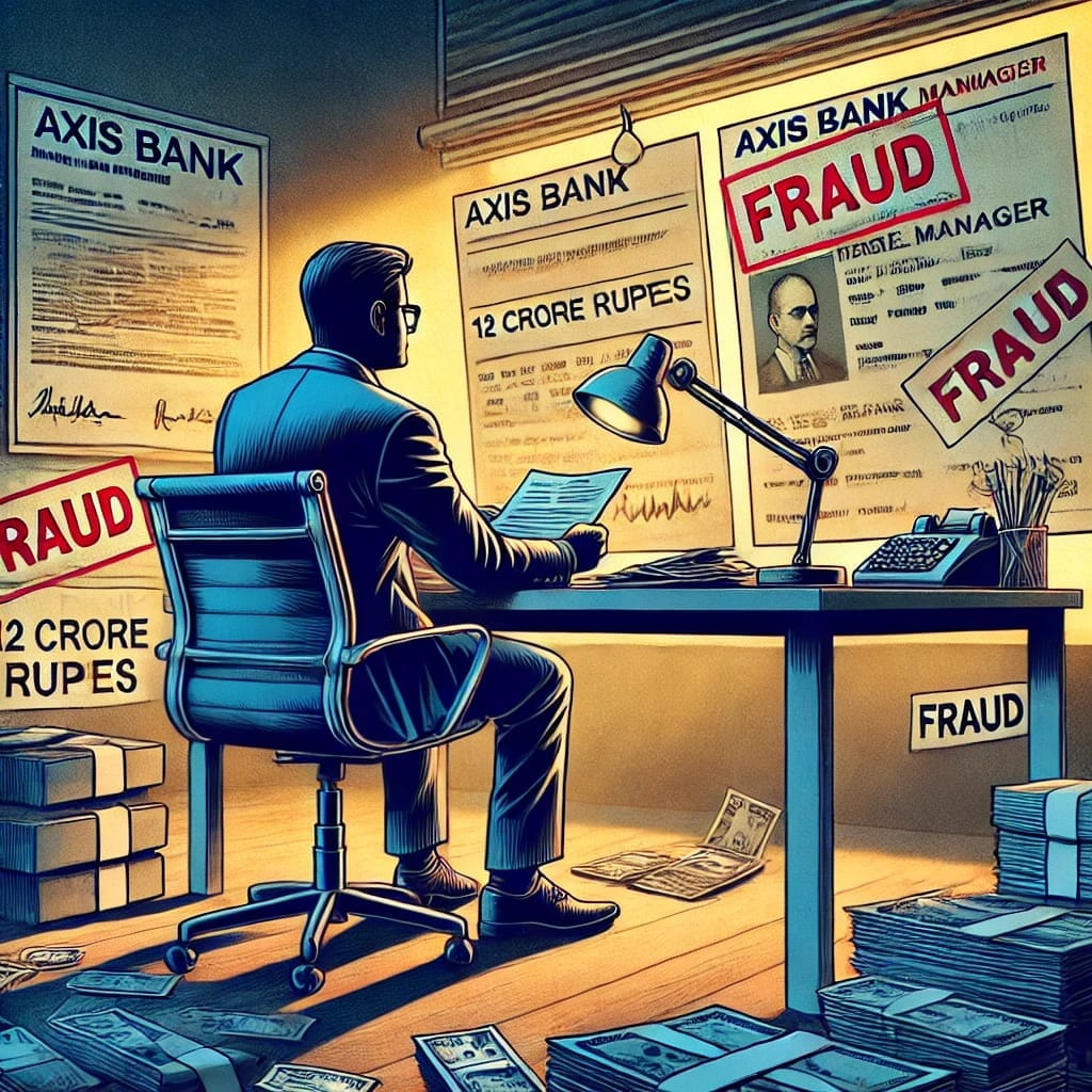 "Fraudulent transaction details showing 12 crore transfer from bank account, cyber fraud investigation in progress"