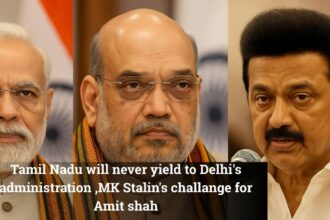 tamil nadu,Narendra Modi Prime Minister of India, M K Stalin,Amit Shah Minister of Home Affairs of India ,#TamilNadu Chief Minister #MKStalin has strongly criticized the central government, asserting that the state will not submit to #NewDelhi's authority. He challenged #AmitShah's ambition to form a government in Tamil Nadu in 2026, emphasising that tactics like party poaching and raids will not succeed there.